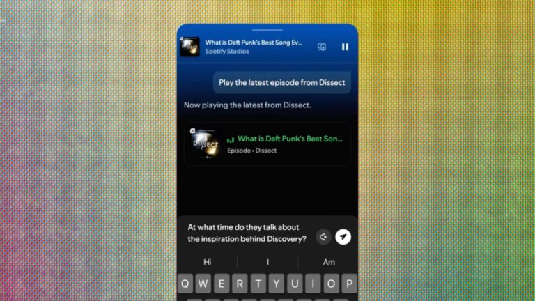 يضيف Spotify ميزات الأسئلة والأجوبة المدعمة بالذكاء الاصطناعي وإنشاء الإحاطات إلى ملفات البودكاست