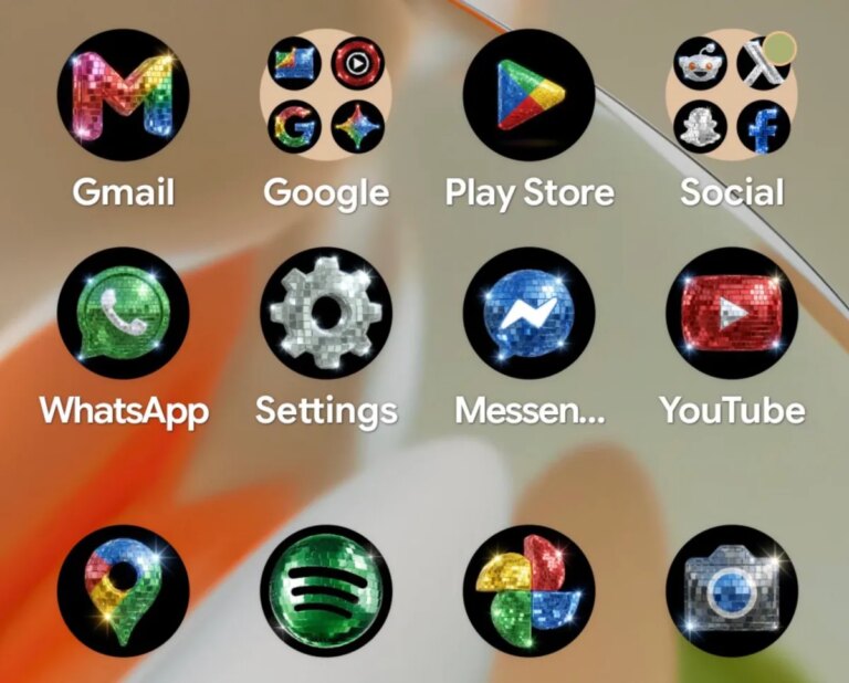 يبحث Google عن اللمعان باستخدام أيقونات كرة الديسكو: “هل أنتم متأكدون من أنكم مازلتم تريدون هذا؟”