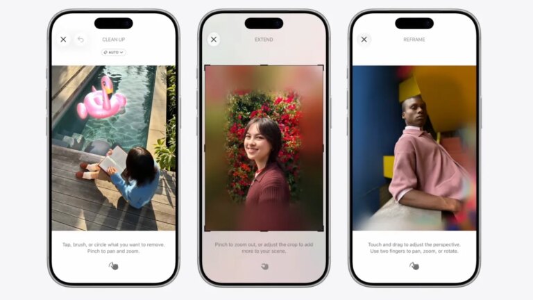 يحصل تطبيق الصور من Apple على ميزات تحرير جديدة تعمل بالذكاء الاصطناعي
