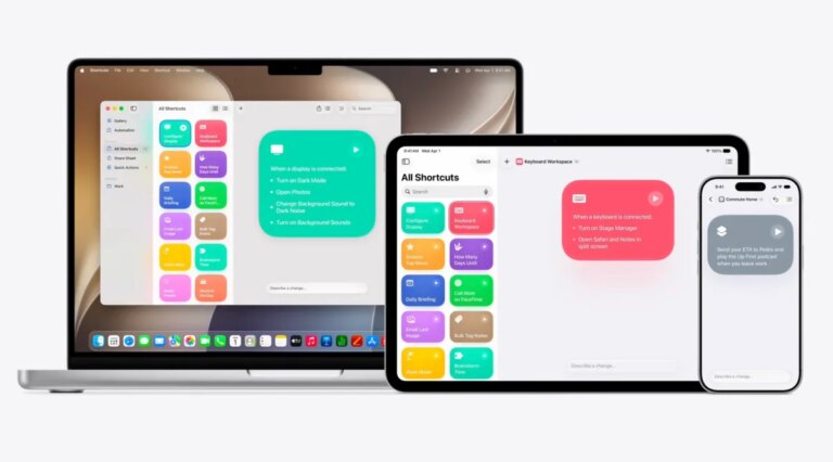 ستتيح لك Apple إنشاء مهام سير العمل باستخدام الذكاء الاصطناعي في تطبيق Shortcuts الجديد